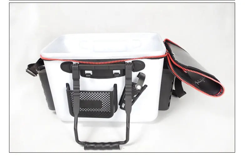 Outdoor Portable EVA Fishing Bag Multifunction Thicken Live Fishing Box Tank Bucket Camping Fishing Tackle Fishbox Storage