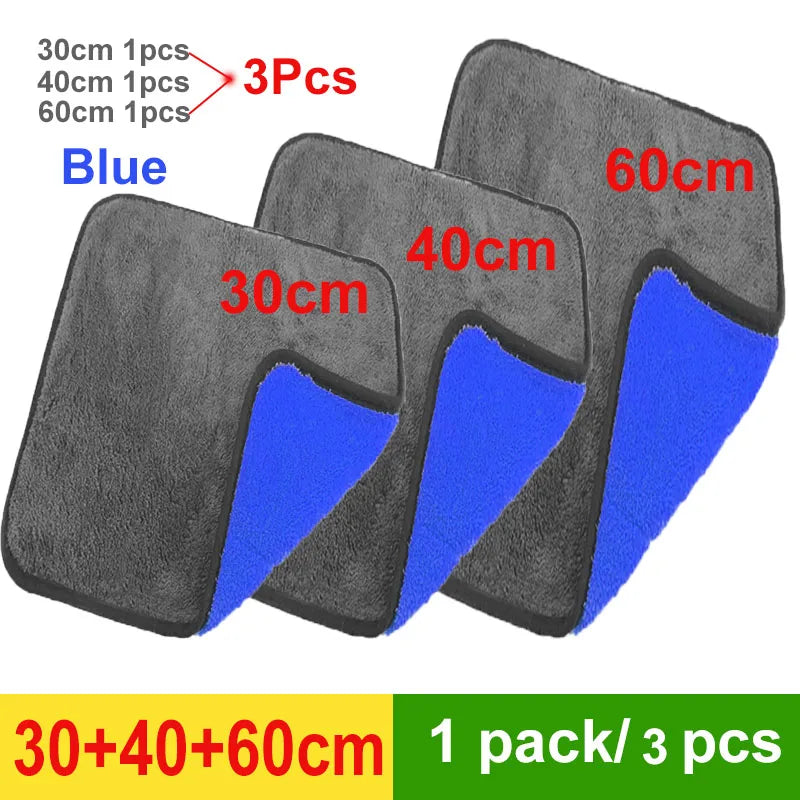 Car Detailing Microfiber Towel Car Wash Accessories Microfiber For The Car Interior Dry Cleaning Auto Detailing Towels Supplies