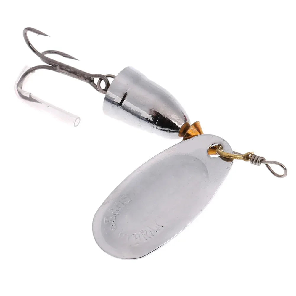 Rotating Road Ya Liang Pian Fake Bait, Biomimetic Bait Mustard, Three Hook, Fishing Gear Accessories