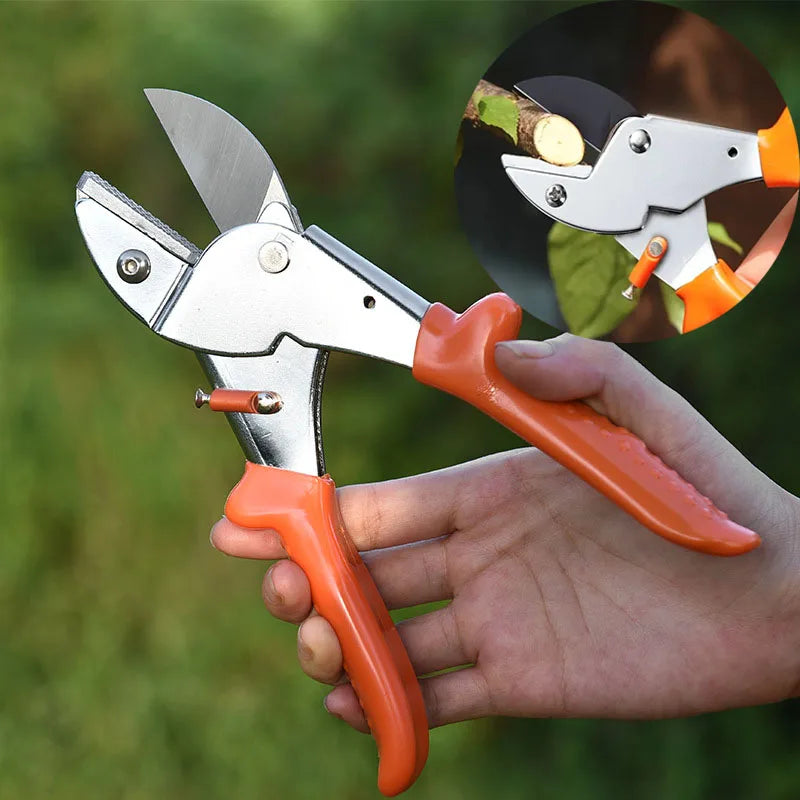 1pc SK5 Steel Pruning Shears Garden Pruner Scissors Fruit Trees Gardening Powerful Secateurs Hand Tools Garden Accessories