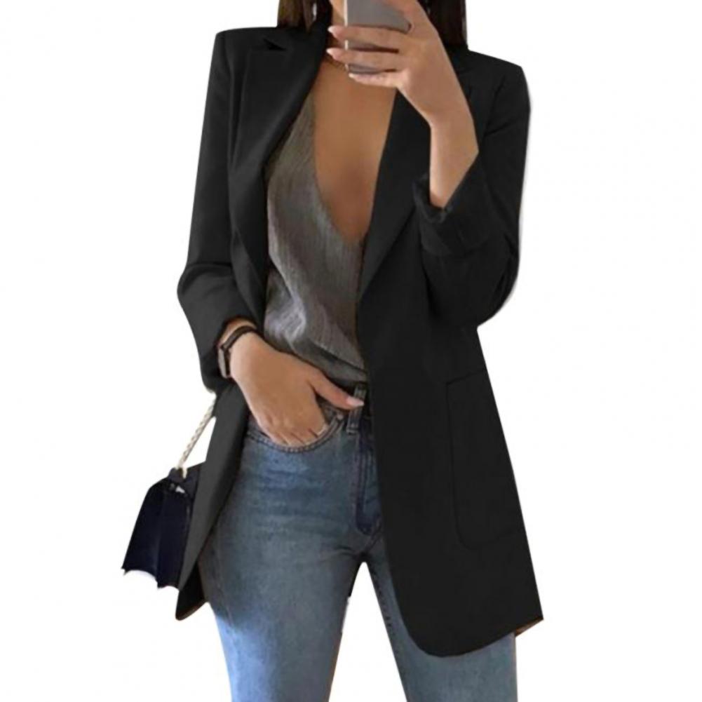 European And American Women Blazer Fashion Casual Suit Slim Fit Cardigan Oversized Women's Suit Coat 2023 Ladies Jacket Blazer