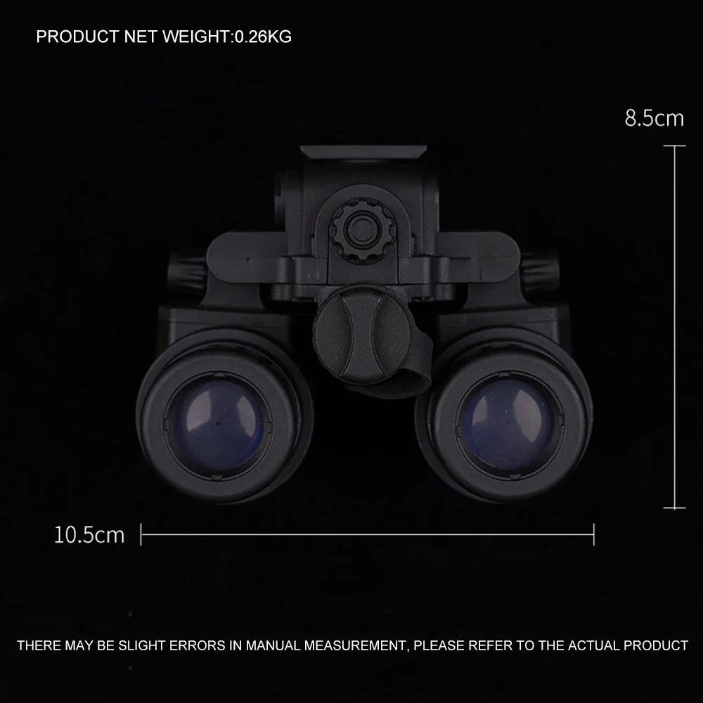 Tactical Helmet Night Vision No Functions AN/PVS31 Binocular Night Vision Dummy Model Airsoft Helmet Decorative Cosplay Props