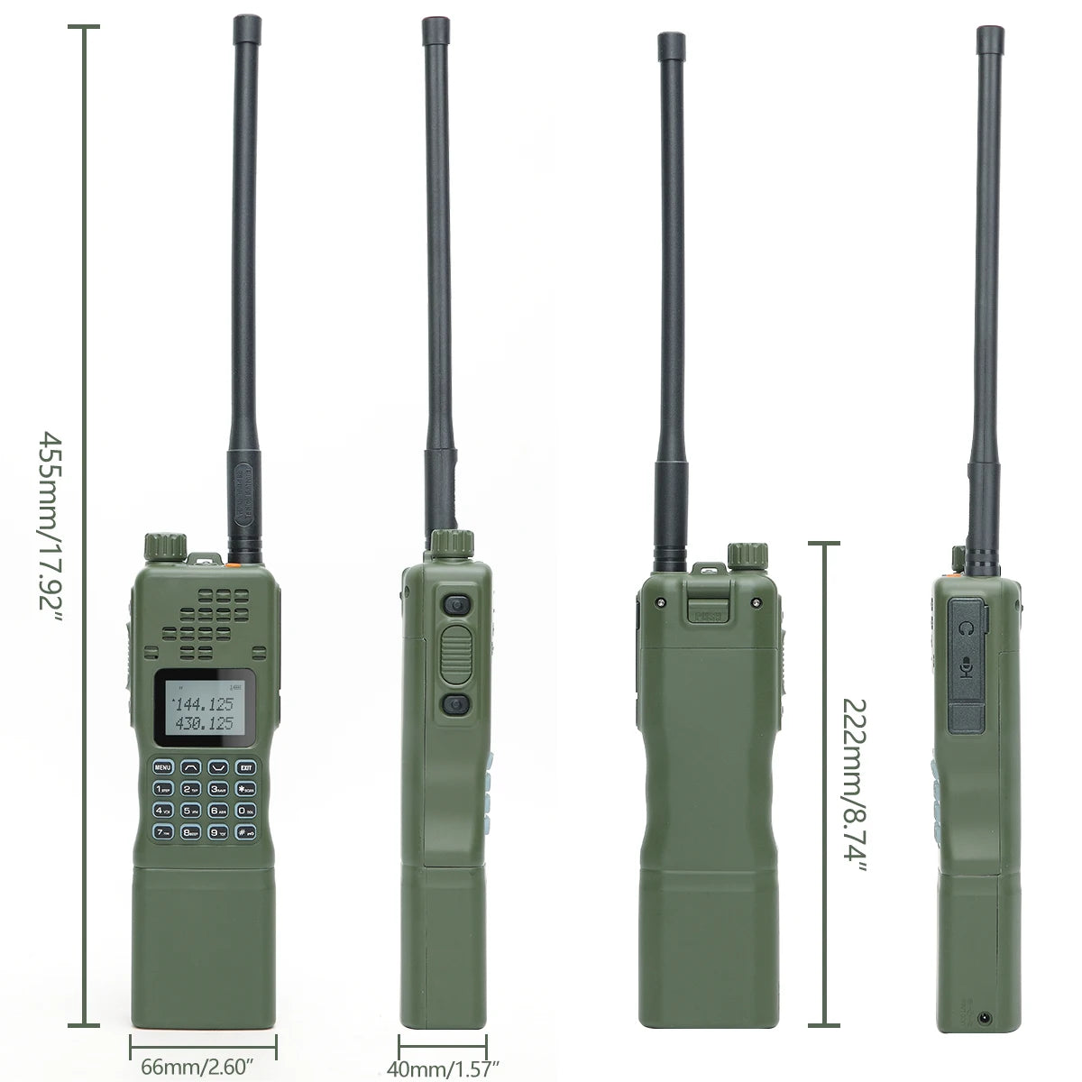 Baofeng AR 152 High Power CS Tactical Game Walkie Talkie Long Range Upgraded UV 5R Portable Two Way Radio for Ourdoor Activities