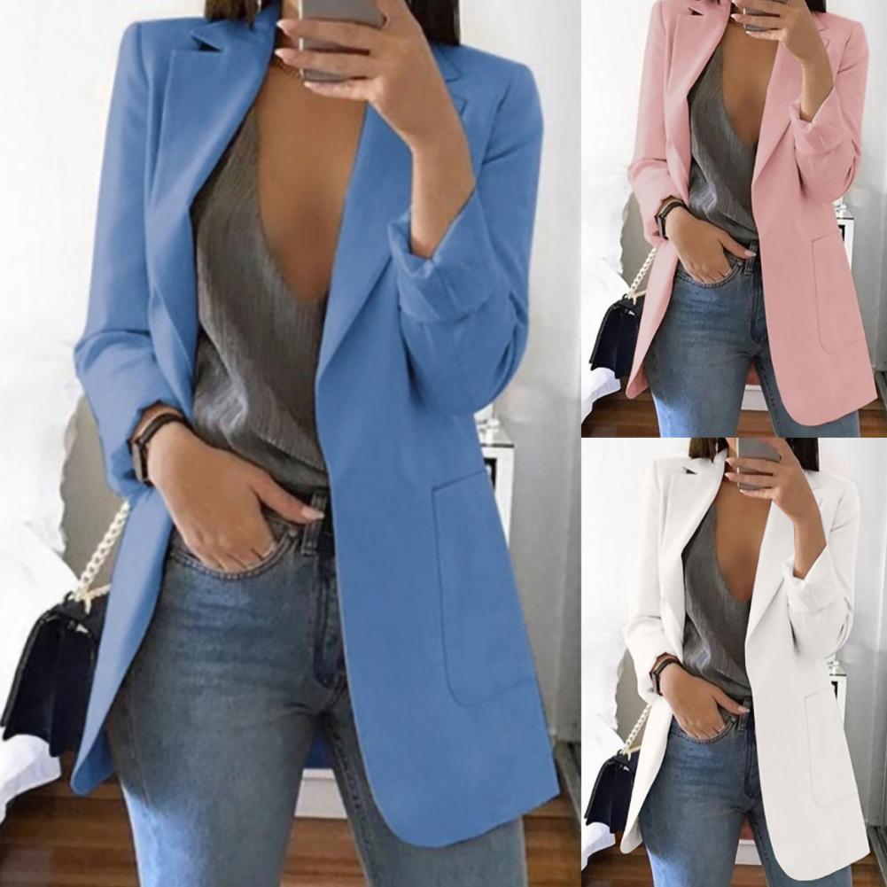 European And American Women Blazer Fashion Casual Suit Slim Fit Cardigan Oversized Women's Suit Coat 2023 Ladies Jacket Blazer