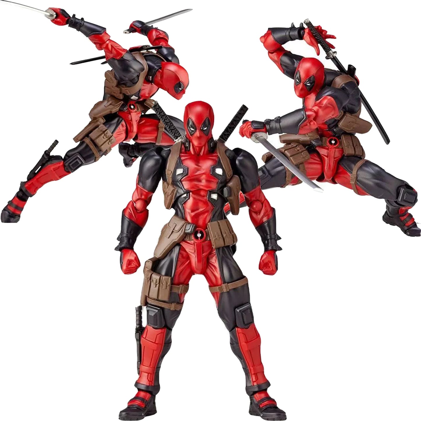 Super hero hot selling Yamaguchi style Deadpool 2.0 action doll toy 15cm Deadpool movable model doll collection accessories