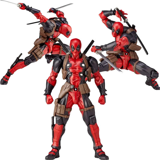 Super hero hot selling Yamaguchi style Deadpool 2.0 action doll toy 15cm Deadpool movable model doll collection accessories