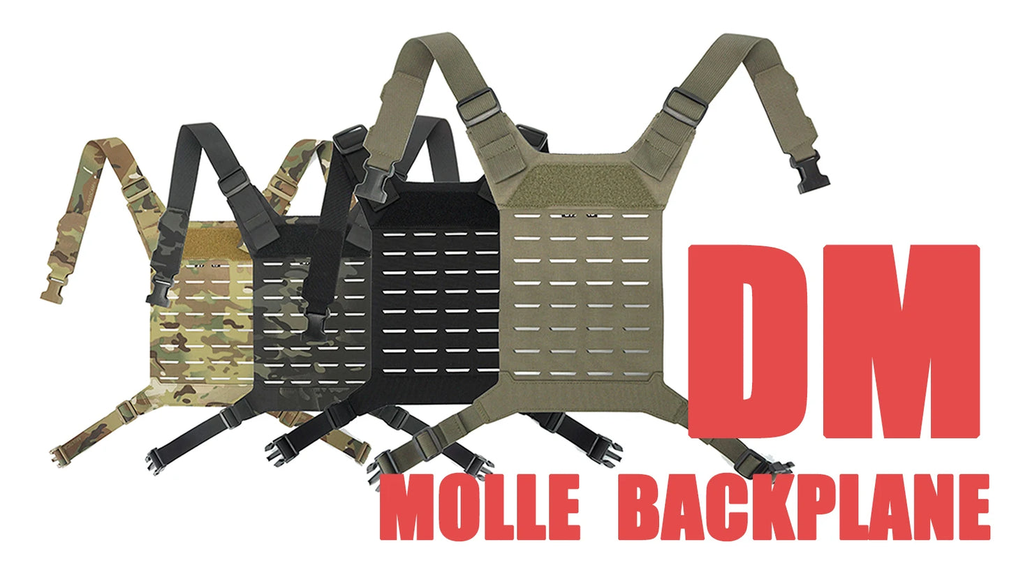 Tactical Gear MOLLE Backplane D3 SS MK Series Chest Hang General Camouflage Light Weight Hunting Equipment Accessory Outdoor