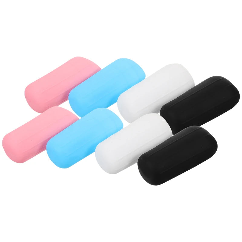 8 Pcs Elastic Sleeves For Leak Proofing Travel Silicone Leak-proof Sleeve Travel Shampoo Bottle Elastic Bottles Covers