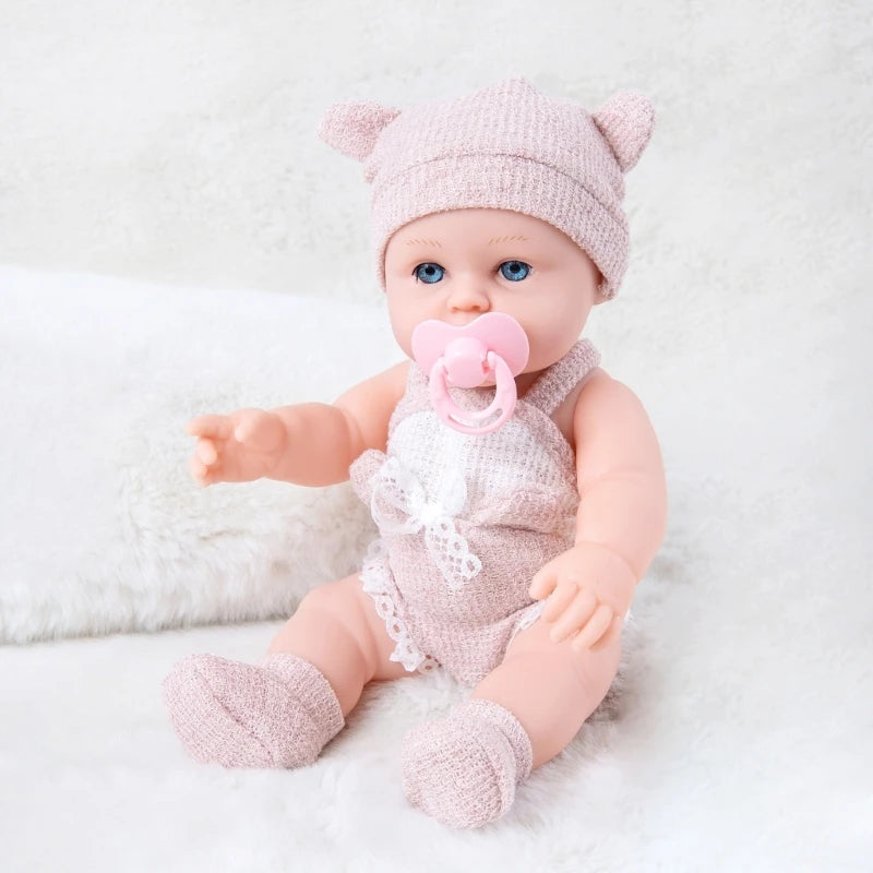 12in Baby Dolls Reborns Doll Nurturing Doll Realistic Handmade Full Body Silicone Reborns Popular Parenting Game Gift