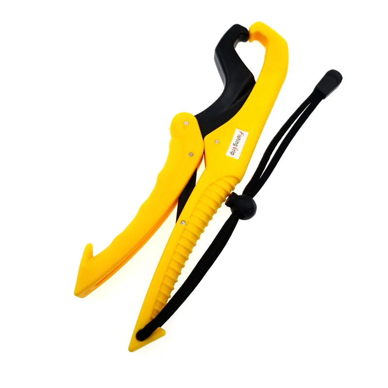 15cm 23cm Fish Grabber Plier Controller Practical Fishing Gripper Gear Tool ABS Grip Tackle Holder  Clamp with Adjustable Rope