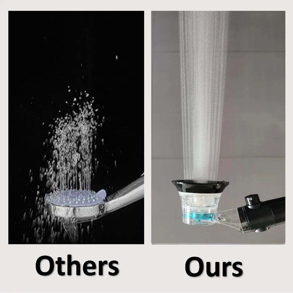 New 3 Modes Shower Head High Pressure Showerhead Portable Filter Rainfall Faucet Tap Bathroom Bath Home Innovative Accessories