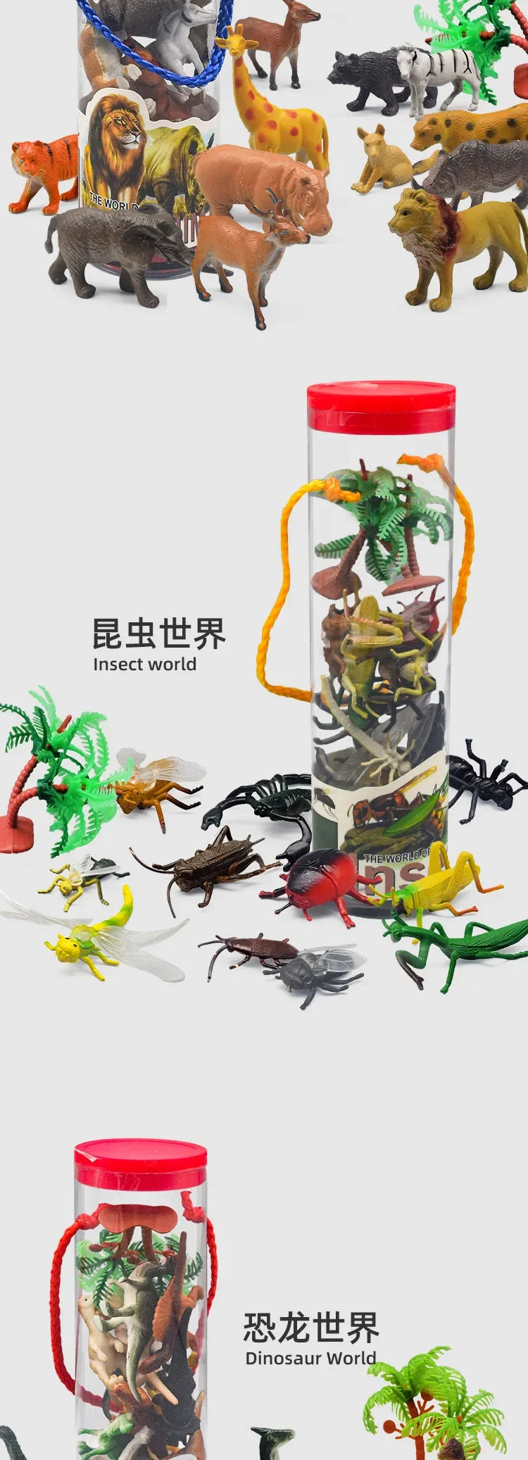 12Pcs/Lot Funny Dinosaur Model Children's Educational Toys Small Simulation Animal Figures Kids Toys for Boy Birthday Gifts New