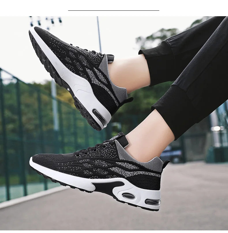 Hot New men Shoes trend men's shoes breathable lace-up running shoes Korean version light casual sports shoes