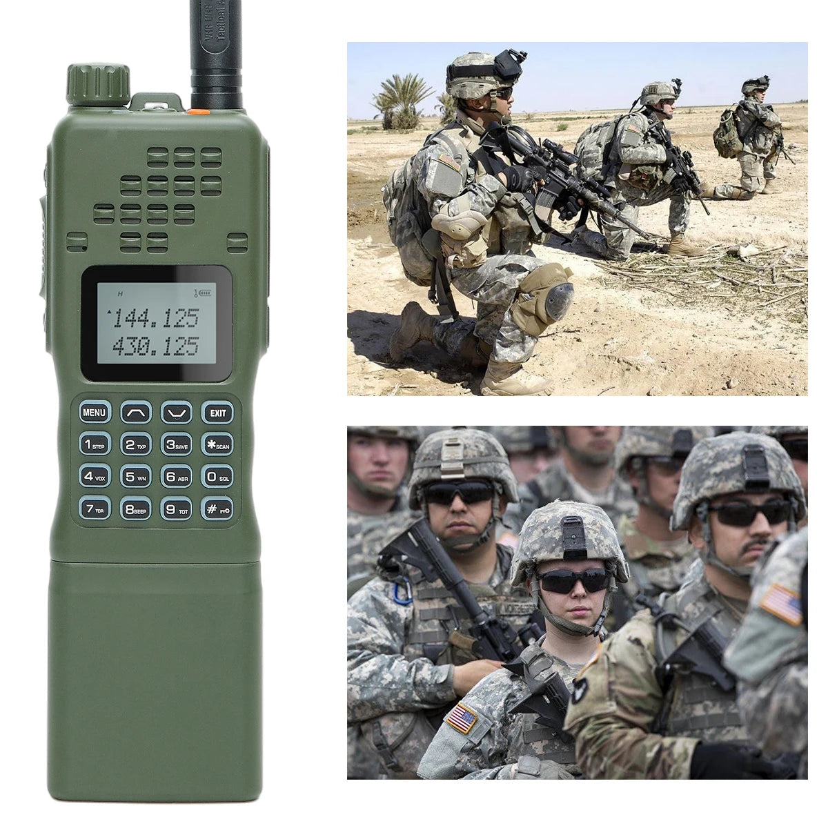 Baofeng AR 152 High Power CS Tactical Game Walkie Talkie Long Range Upgraded UV 5R Portable Two Way Radio for Ourdoor Activities