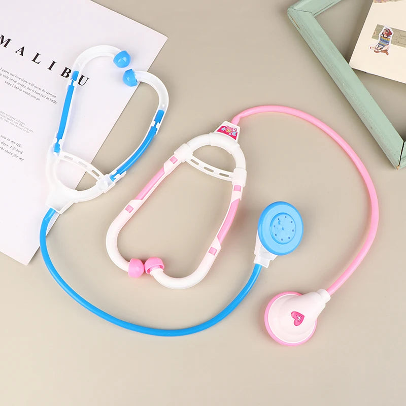 7Pcs Kids Play Doctor Game Early Educational Toys Pretend Doctors Kit Child Stethoscope Cosplay Toy