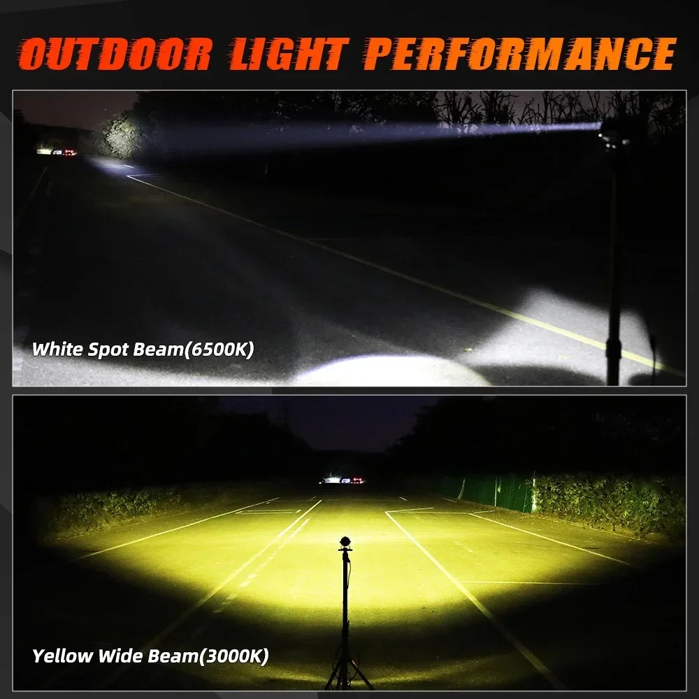 Work Light LED Bar Vehicle Long Light Scope 4x4 Super Bright Front Lamp Driving for Boat SUV ATV Truck Offroad 4x4 Accessories