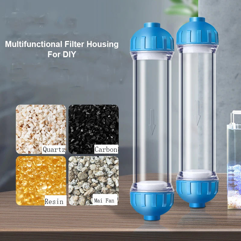 Water Filter Cartridge for Reverse Osmosis System, Housing DIY, Shell Filter Bottle, 2PCs Connect, T33, 1PC