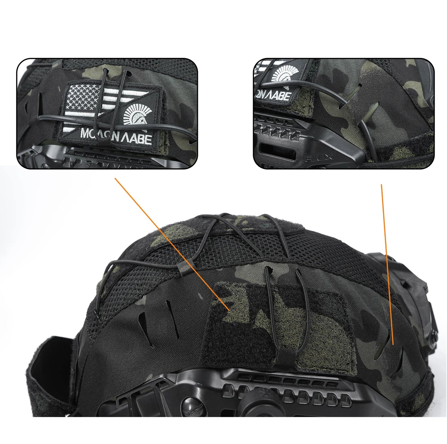 Dmgear Mtek Helmet Cover Mesh Tactical Helmet Protective Gear Airsoft Hunt Accessory Outdoor