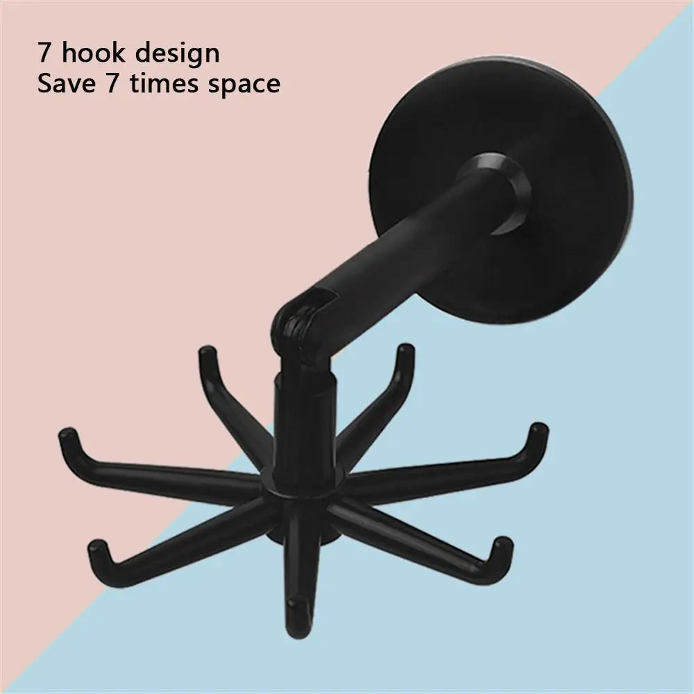 Kitchen accessories Hook Wall Sticky Hook Kitchenware Spatula Spoon Knife Storage Rotating  Storage Kitchen Rack Gadget