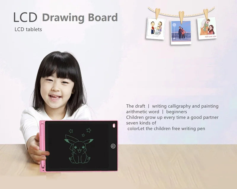 Children Electronic Drawing Board LCD Screen Graphic Drawing  Tablet Kids Toys for Education Handwriting Painting Pad Christmas