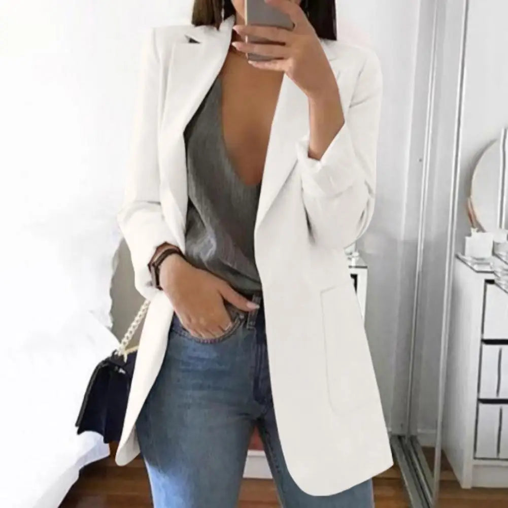 European And American Women Blazer Fashion Casual Suit Slim Fit Cardigan Oversized Women's Suit Coat 2023 Ladies Jacket Blazer