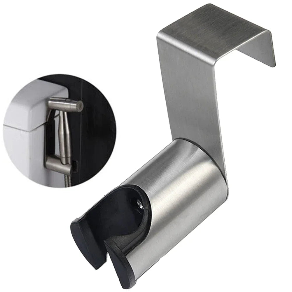 Bidet Sprayer Hook Holder Nail Tainless Steel Toilet Bathroom Attachment Wall Shower Head Holder Bracket