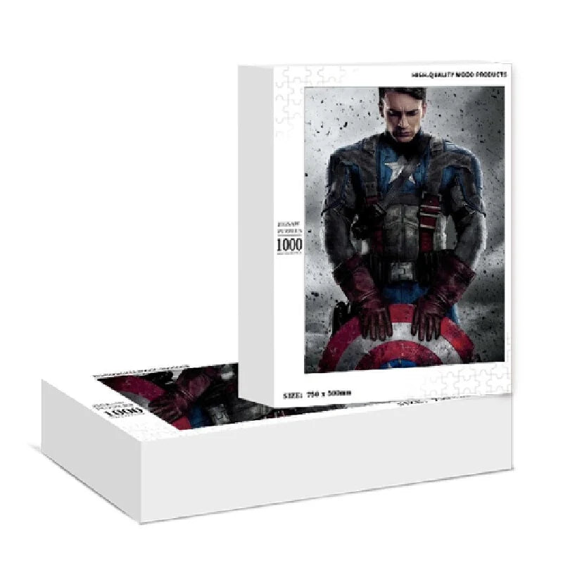 Marvel Puzzle 1000 Pieces, Wooden Adult And Children'S Toys 500 Pieces, 300 Pieces, Wholesale Scenery, One Piece Dropshipping