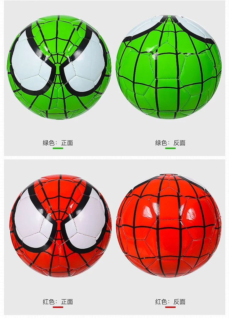 Disney Spider-Man kids Football Ball SpiderMan Student Football Campus Training Game PVC Football Children's Birthday Gift Toys