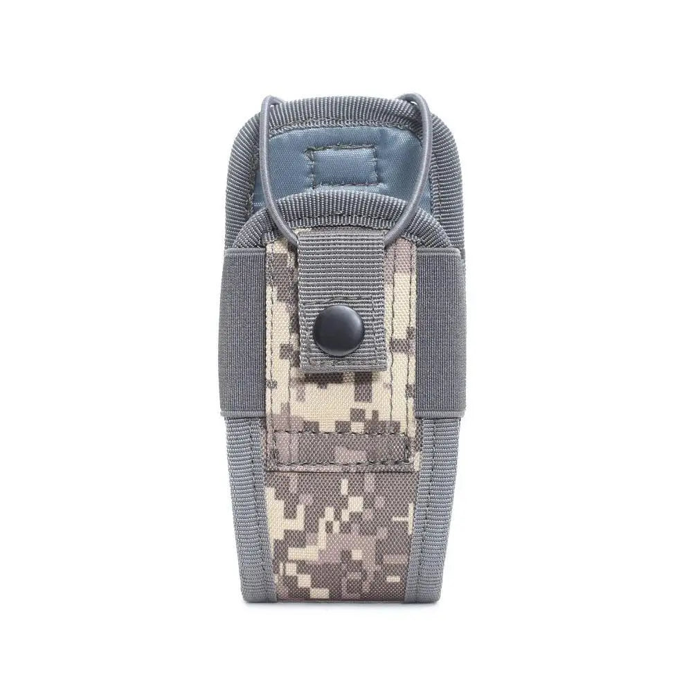 Tactical Walkie Talkie Carry Bag Molle Radio Pouch Holder Pocket Portable Outdoor Hunting Sports Waist Bag Interphone Holster