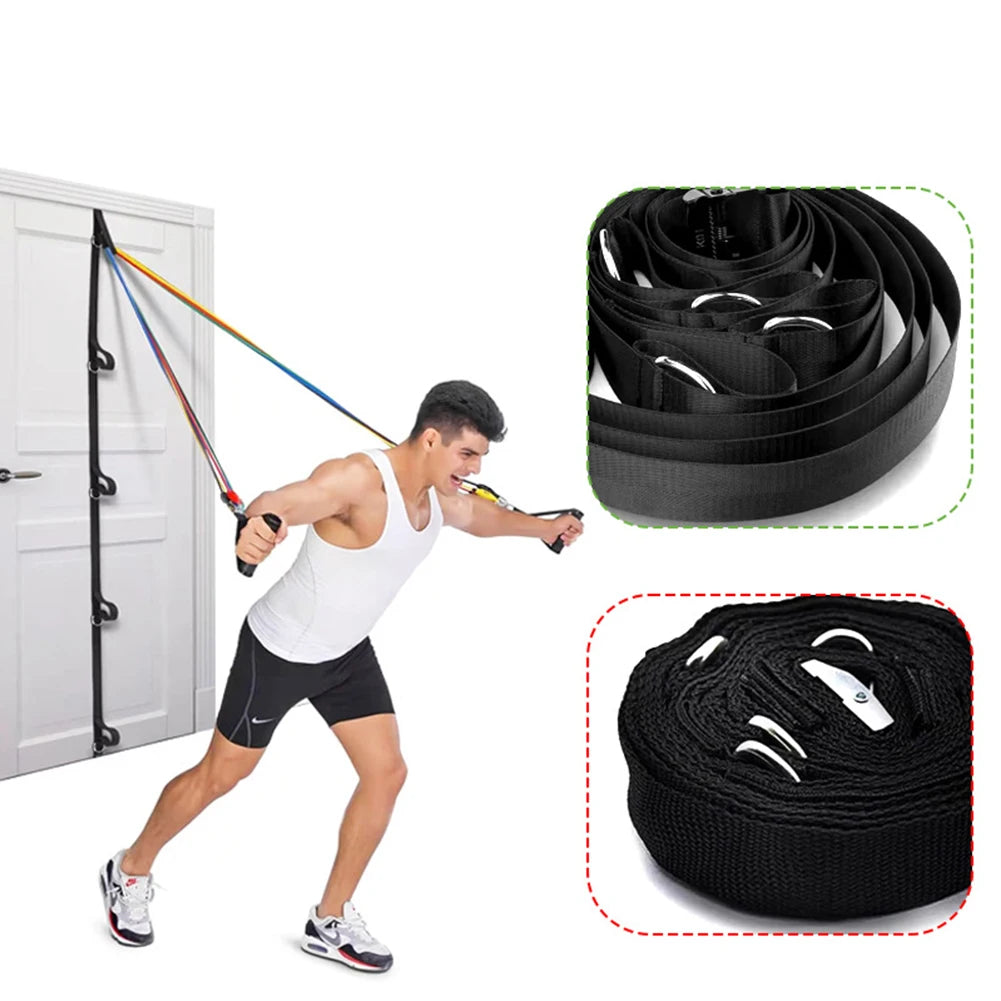 Adjustable Resistance Band Anchor Multi Point Anchor Gym Strap Adjustable Clips Travel Fitness Fitness Equipment