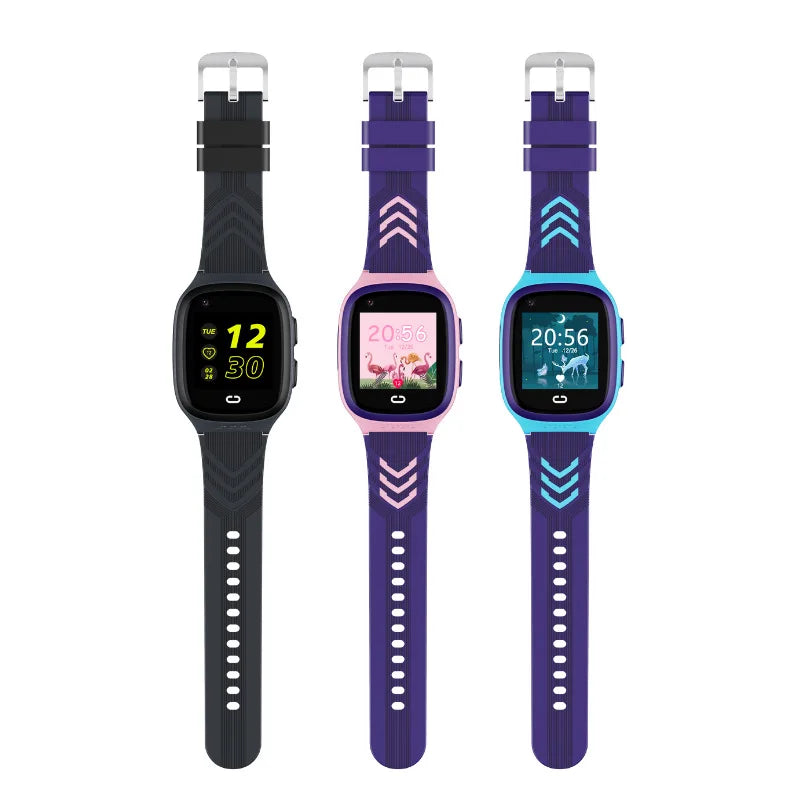 4G Kids Smart Watch Video Call Phone Watch Waterproof Monitor GPS SOS SIM Location Monitor Children Boy Girl Smartwatch Gifts