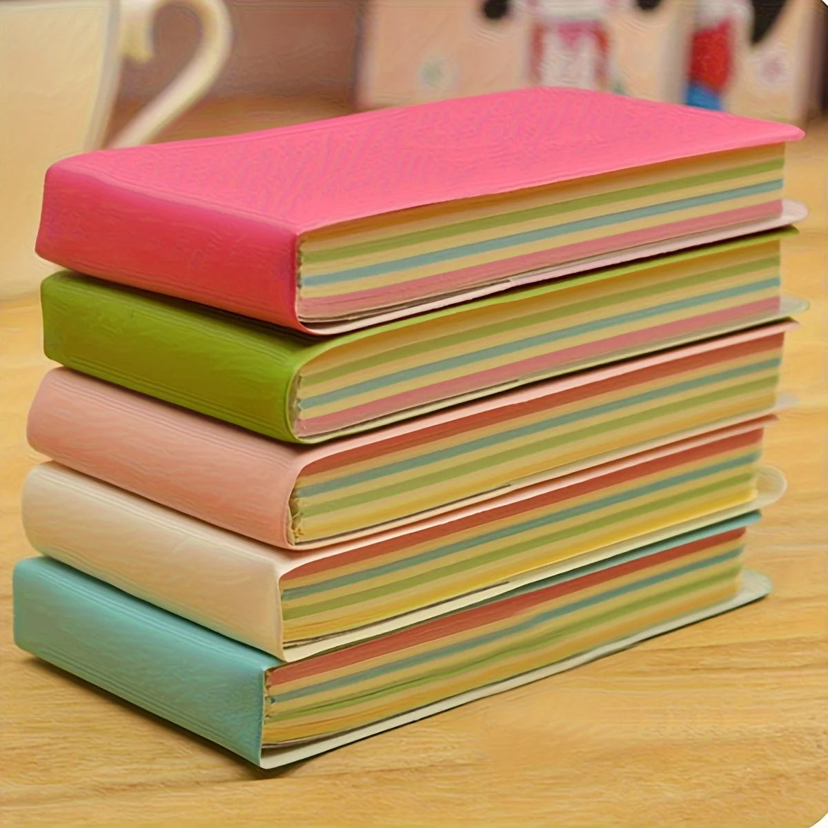 1Pc /120 Notebooks Long Notepad Portable Memo  Kawaii Stationery  Cute Stationary Supplies