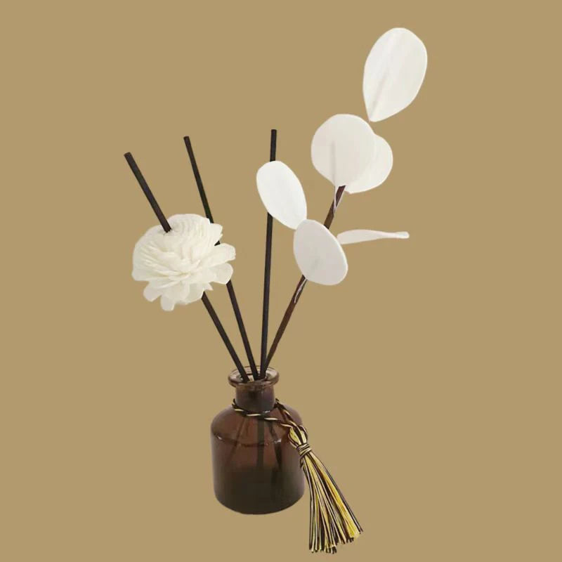 1 Set Diffuser Sticks Flower Aromatherapy Rattan No Fire Aroma Diffuser Sticks Home Living Room Aromatic Incense Supplies