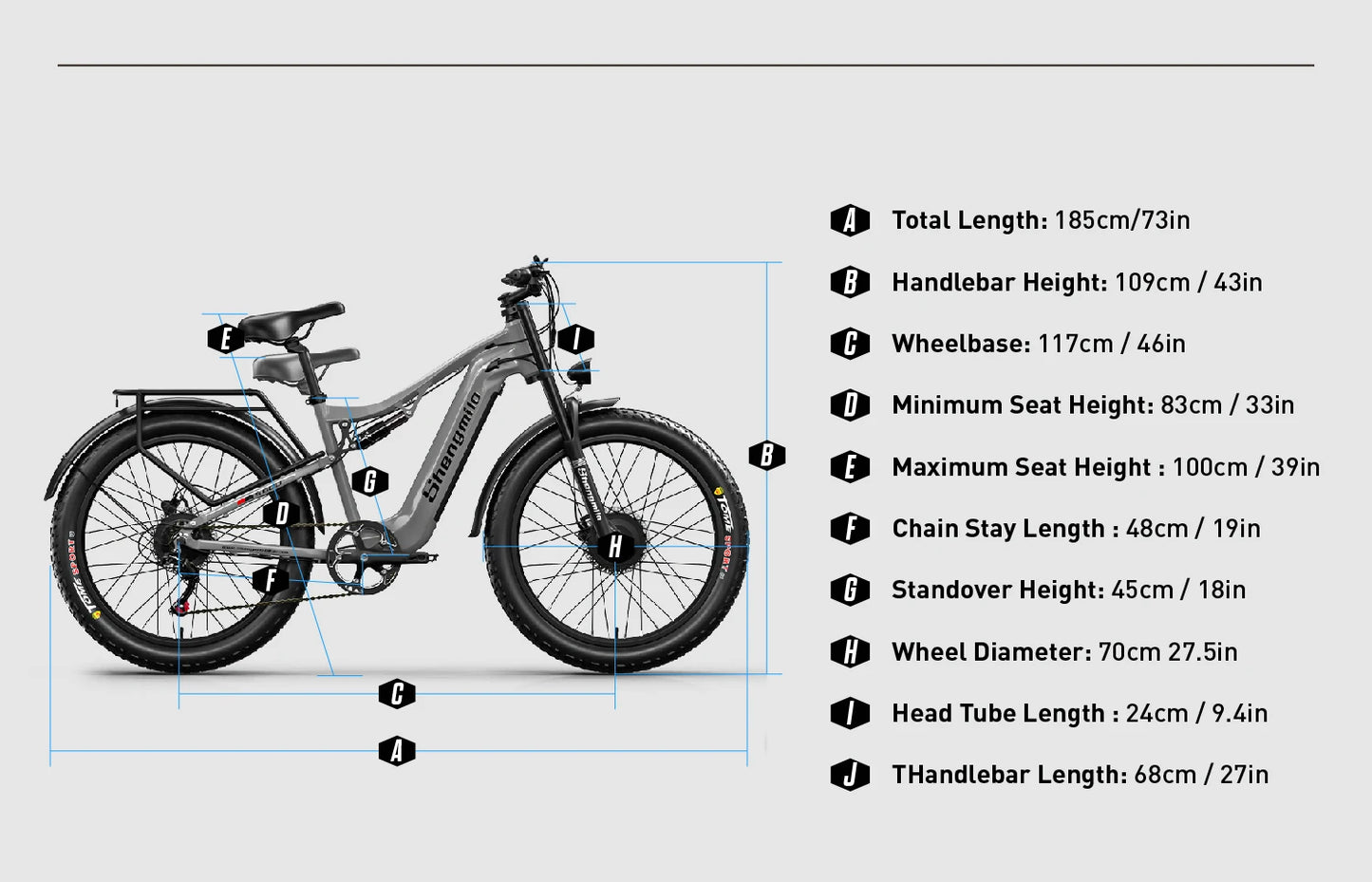 Shengmilo S600 Adult Electric Mountain Bike2000W Dual Motor 48V17.5AH ebike,Dual Suspension Electric Bicycle（US Warehouse））