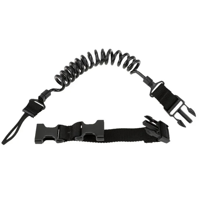 Telescopic Tactical Gun Sling Airsoft Secure Lanyard Spring Pistol Sling Strap Belt Military Hunting Accessories for Camping