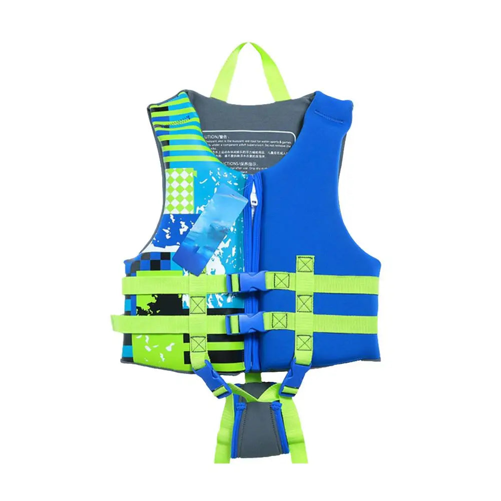 Kids Life Vest Premium Float Swim Vest for Children Swim Training Vest with Adjustable Safety Strap Learn to Swim Floatation