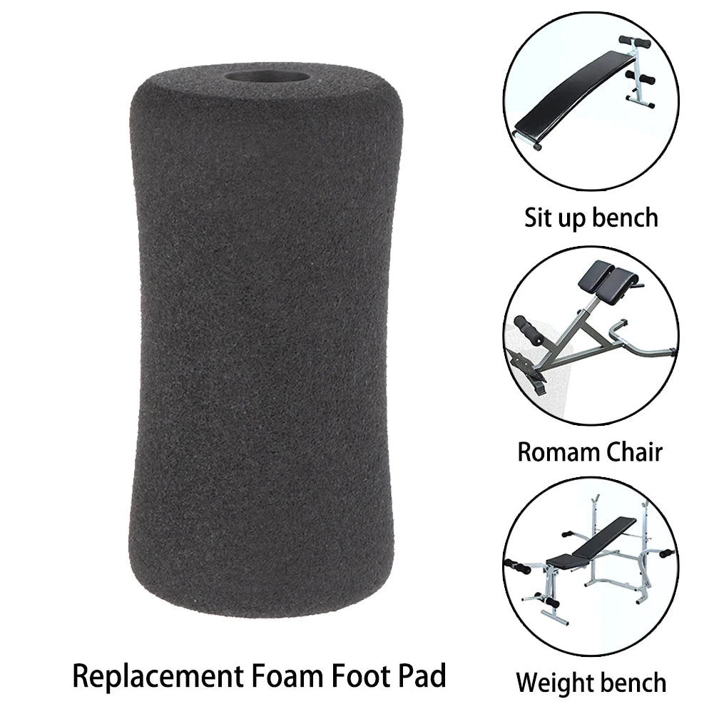 Foot Foam Pads Rollers Replacement Parts Portable Fitness Equipment For Leg Extension For Machine Tube Legs Weight Bench