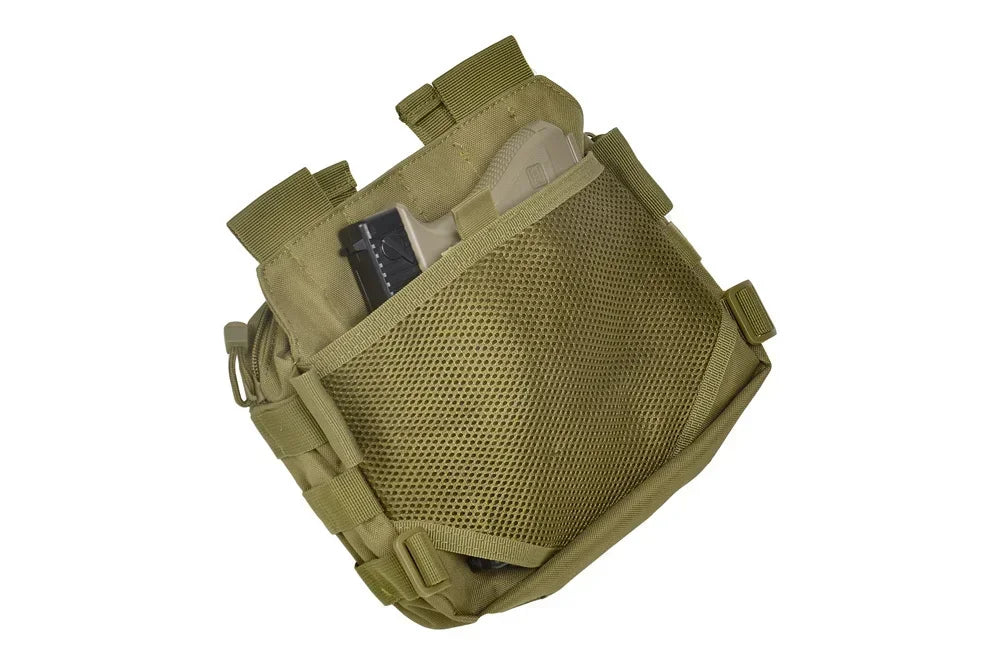 Tactical 2 Banger Bag Messenger Range Bags Hunting Large Capacity Storage Bag Crossbody Shooting Hunting Gear Chest Bags