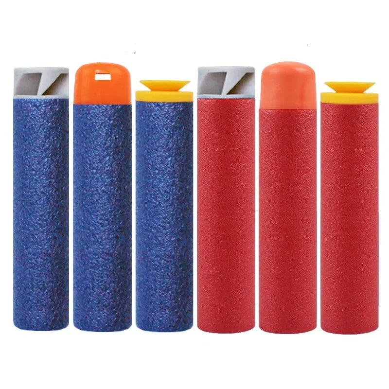 30Pcs 9.5x1.8cm Accustrike Big Hole Sucker Head Bullets Red Sniper Rifle Bullets Darts for Nerf Mega Toy Gun Foam Refill Darts