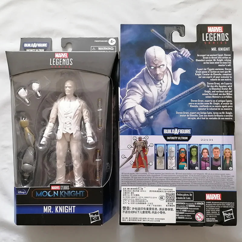 Marvel Legends Action Figure Movable Model Toy Collection Moon Knight Ms Marvel She Hulk Sharon Carter Hawkeye Kate Bishop