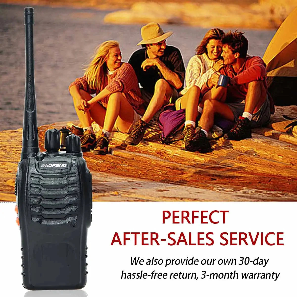 Baofeng BF 888S 1/ 2PCS Walkie Talkie UHF 400 470MHz Portable Long Range Two Way Ham Radios Receiver Transmitter Transceiver