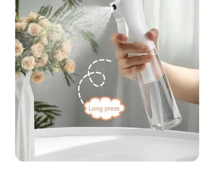 High Pressure Continuous Spray Bottle Hair Care Makeup Water Replenishing Spray Bottle Separate Bottle Press Mist Spray Bottle