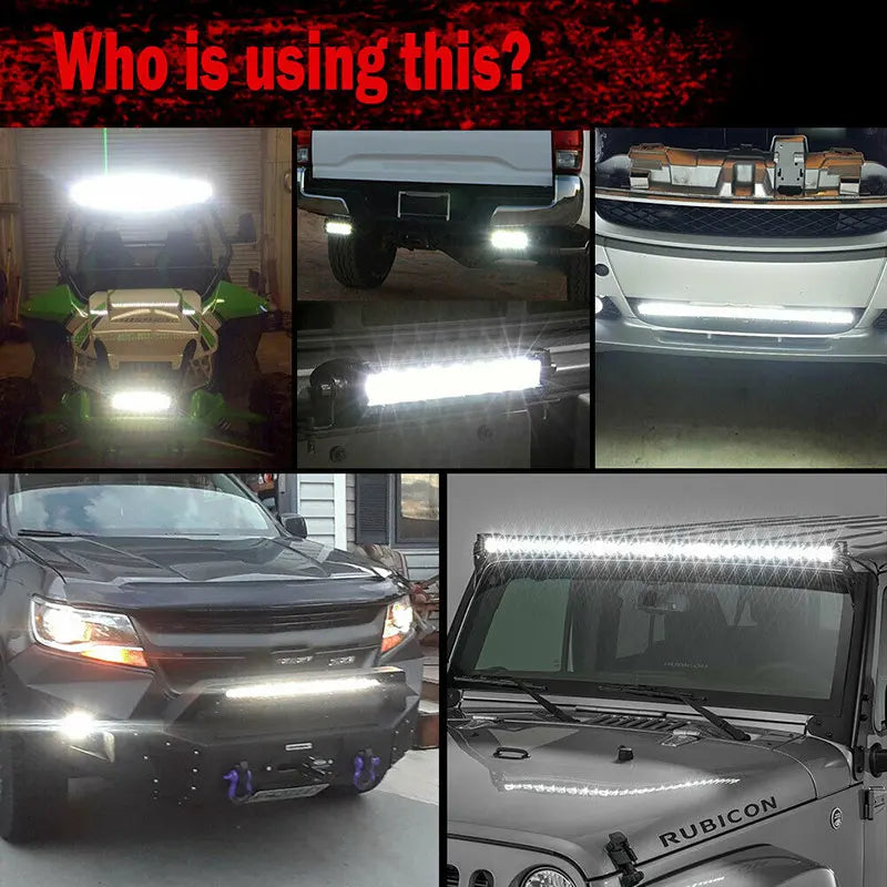 8inch 480W SUV Driving Fog Lamp Spot Flood Work Light Worklight Led Work Lights For Off Road Vehicle SUV Car Trucks