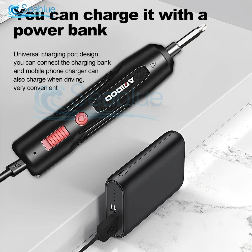 4 in 1 4.2V Electric Screwdriver Cordless Screwdriver Set Manual Electric Wireless Power Screw Driver Precision Repair Tools