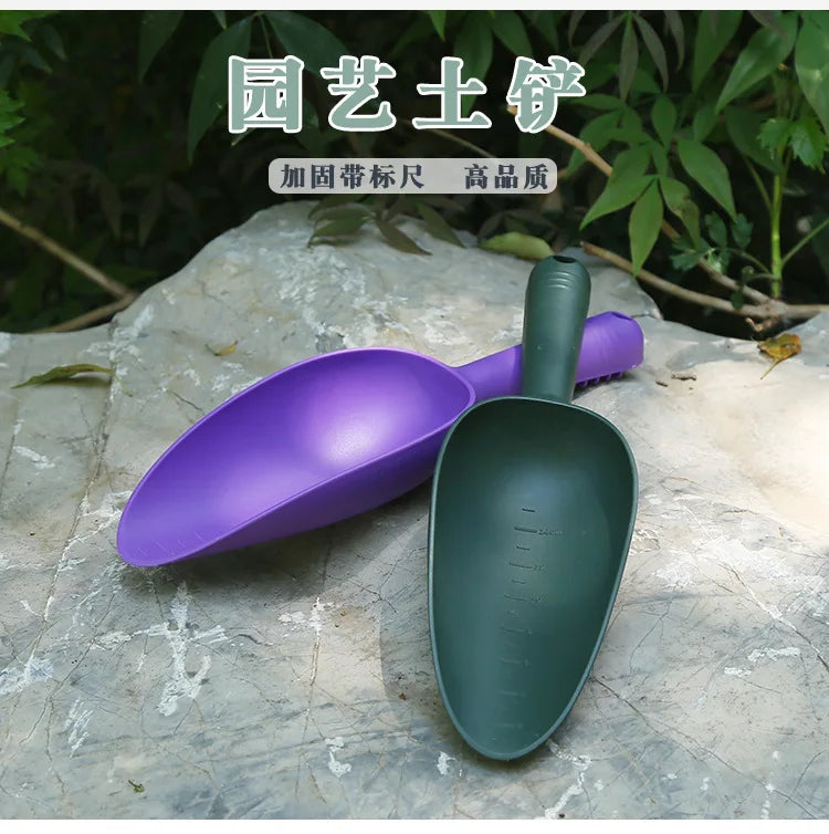 Flower Vegetables Planting Soil Loosening Shovel Home Gardening Tools Plastic Soil Shovels Succulent Plants Soil Shovels