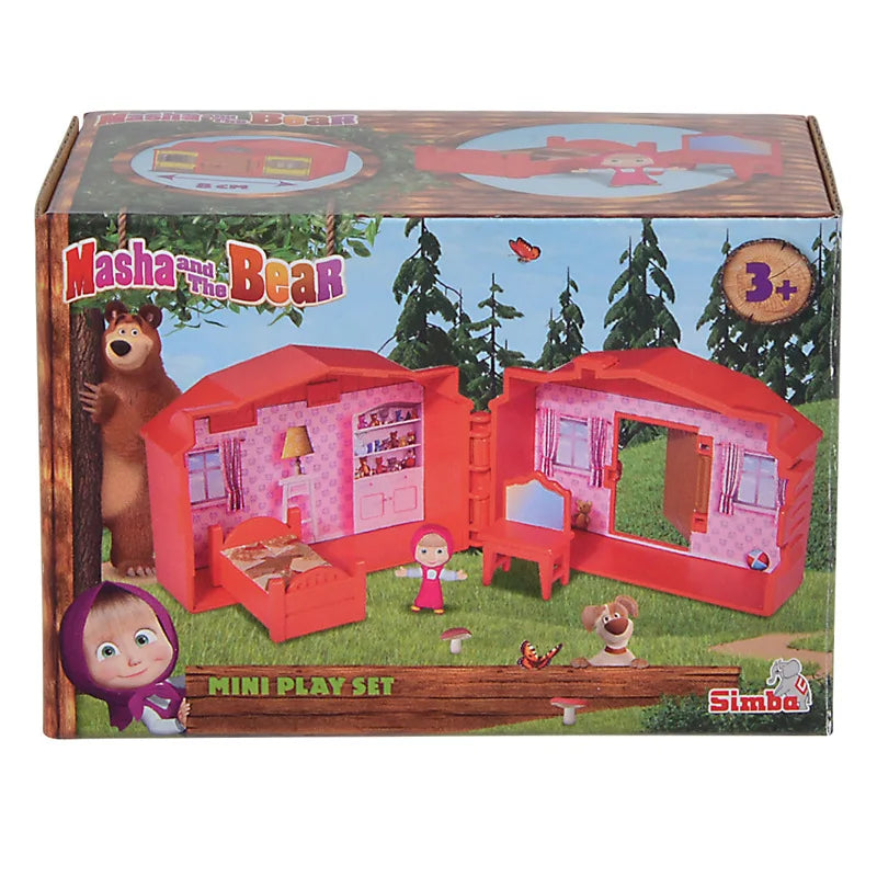 New Martha and The Bear - Mini House Collection Children's House Furniture and Family Toy Set