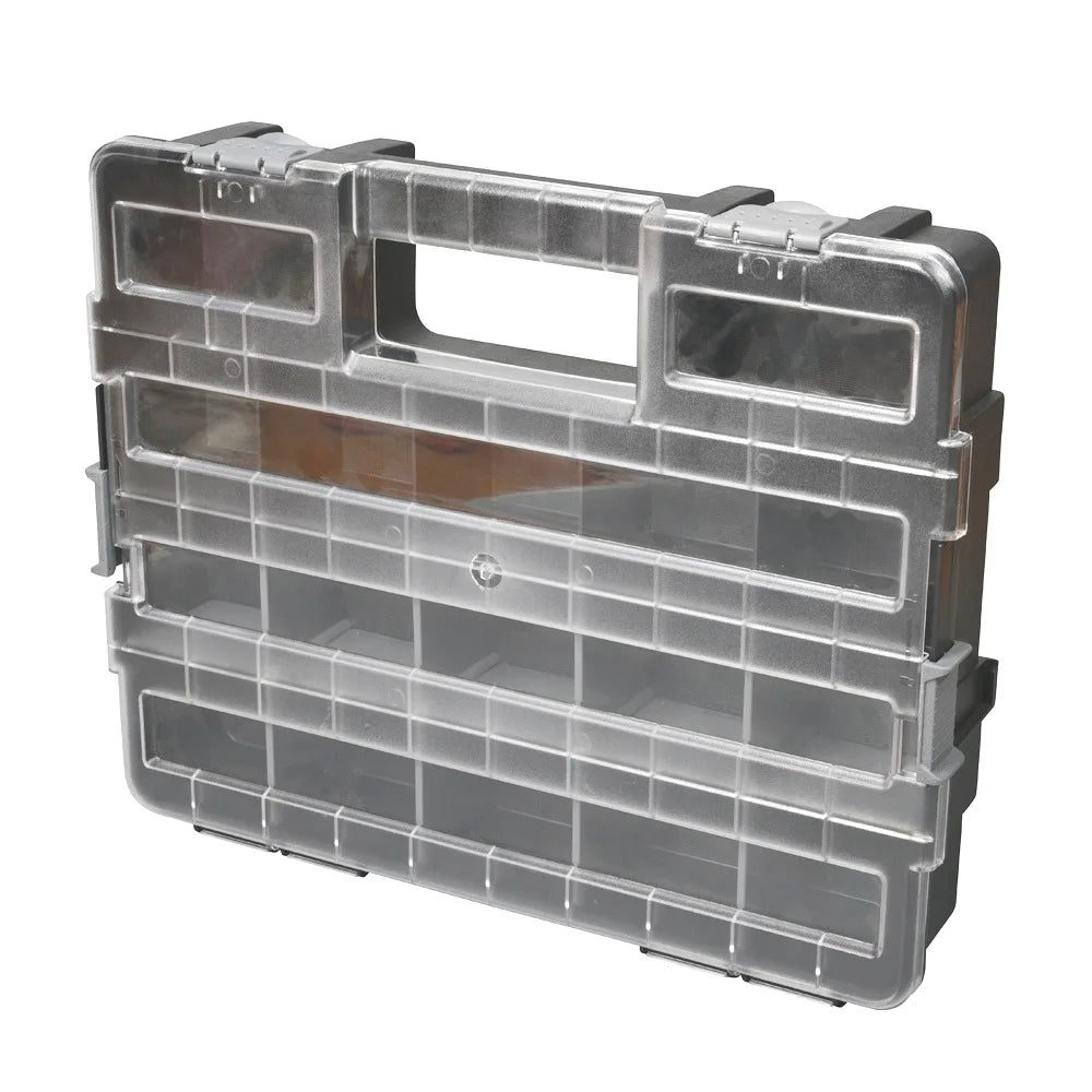 Stackable Tool Box Organizer Box Piece Container Garage Plastic Toolbox for Mechanic Workshop Suitcase Screw Storage Box