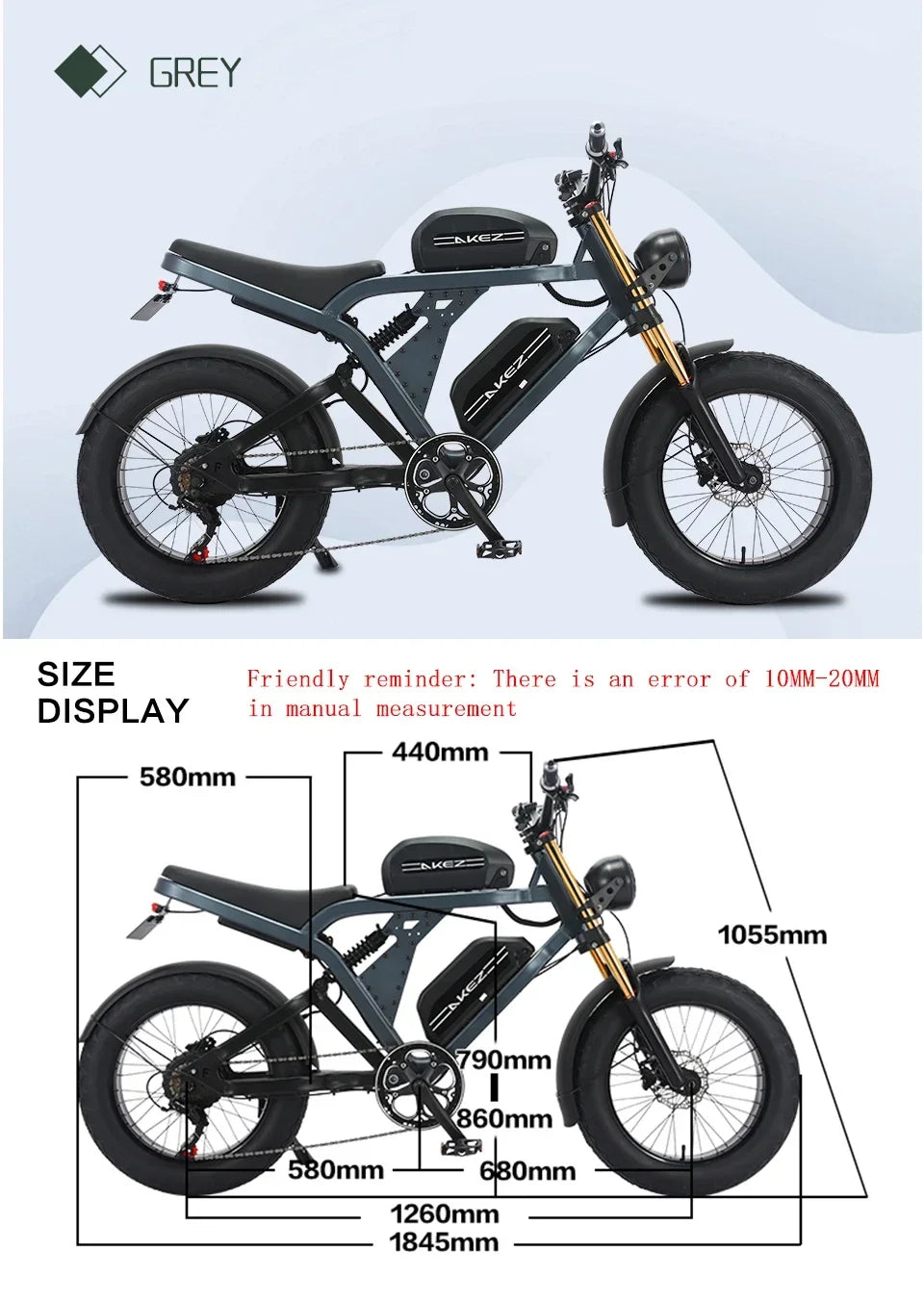 Electric Bicycle 1500W48V60AH High Speed Motor Electric Bike Mountain Off-Road Ebike Hydraulic disc brake motorcycle style Ebike