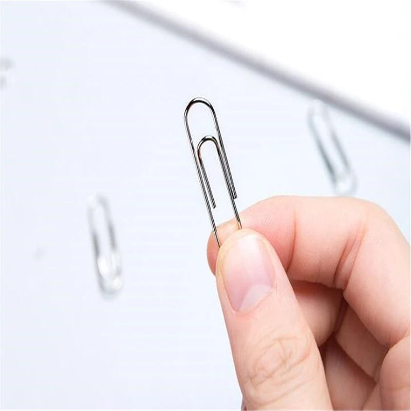 Stationary Accessories Notebook Memo Pad Filing Paper Clips Bookmark Binder Paperclips Student Office Binding Supplies