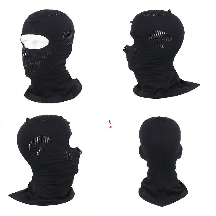 2023 Sports Tactics Quick Drying Breathable Fully Wrapped Elastic Headgear Outdoor Equipment